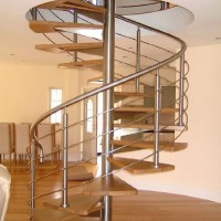 high quality stainless Steel spiral Stairs design