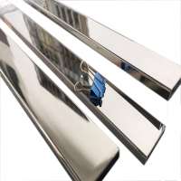 Factory price welded 304 301 stainless steel tube